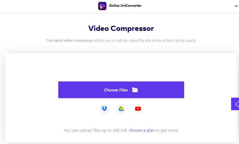 8mb video compressor uniconverter