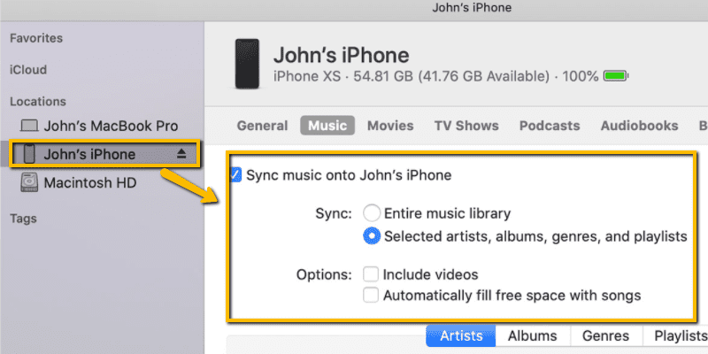 cant download mp3 itunes import mp3files to iphone step2