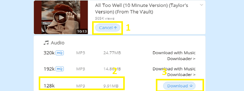 cant download mp3 mp3juice downloader step4 download and go to downloaded files