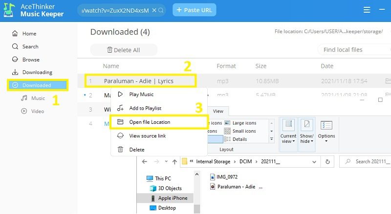 download mp3 to iphone mp3juice downloader step1