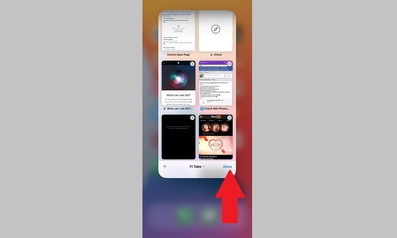 Safari funktioniert nicht iPhone-Lösung 1