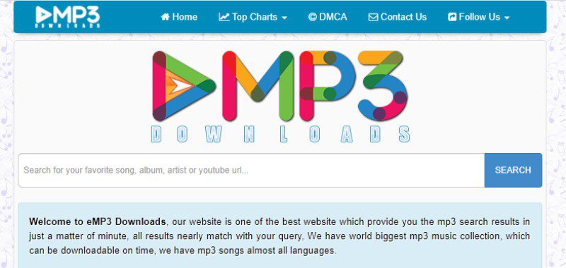 sitios web como musicpleer emp3z