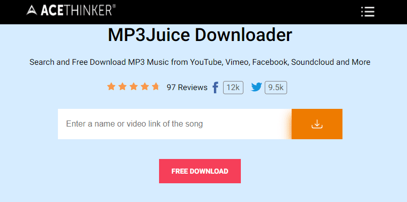 websites like musicpleer md interface