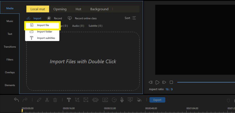 flip video premiere pro ve import