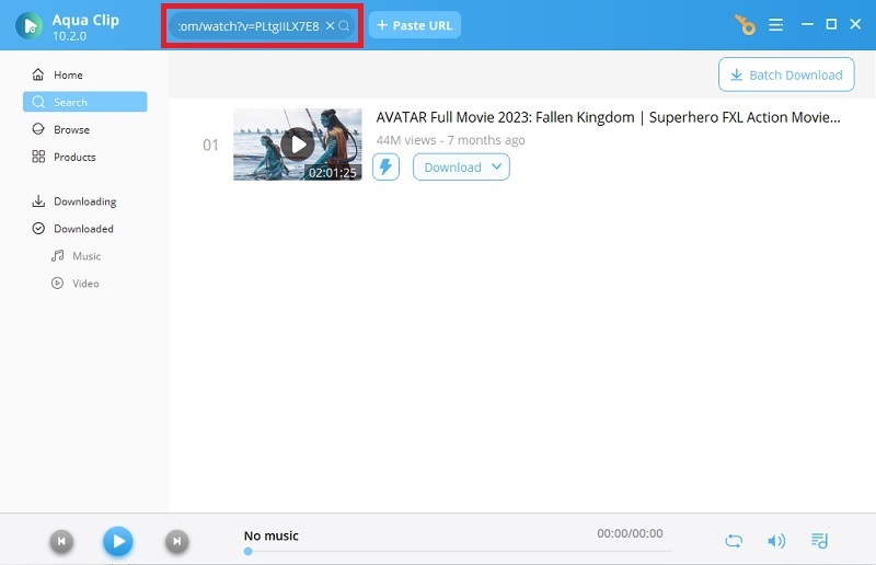 analyze the youtube url