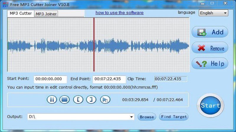 merge audio files with mp3 cutter