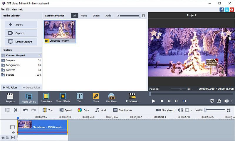 editar videos vob con avs video editor