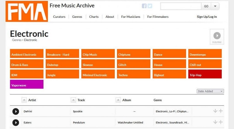 download music albums with free music archive