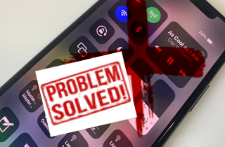Solved: iPhone Swipe Up Menu Not Working