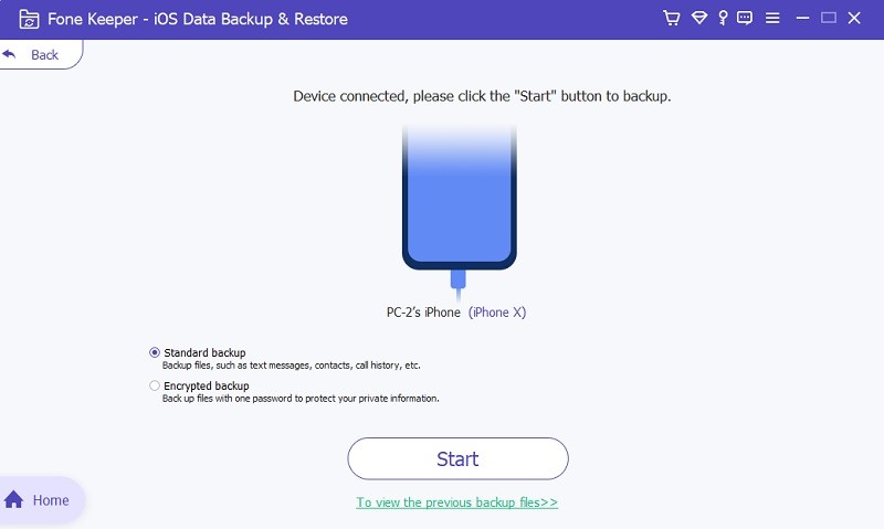 locate itunes backup with ios data restore and backup