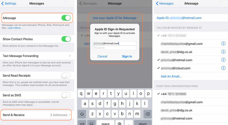 cómo hacer una copia de seguridad de los mensajes de iPhone en iCloud a través de Mac