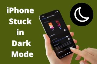 feature iphone stuck in dark mode