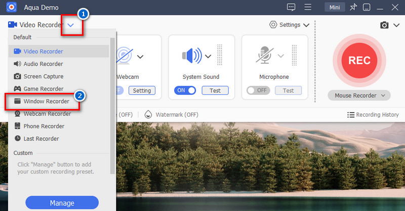 access window recorder