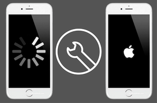how to fix iphone black screen spinning
