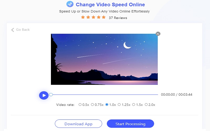 speed up video