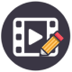 Logotipo del editor de vídeo