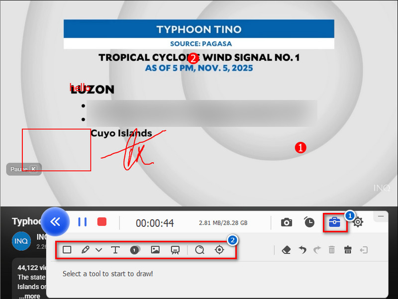 use annotation tools