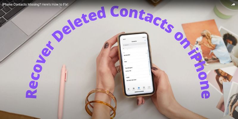 Cómo arreglar los contactos que faltan en el iPhone