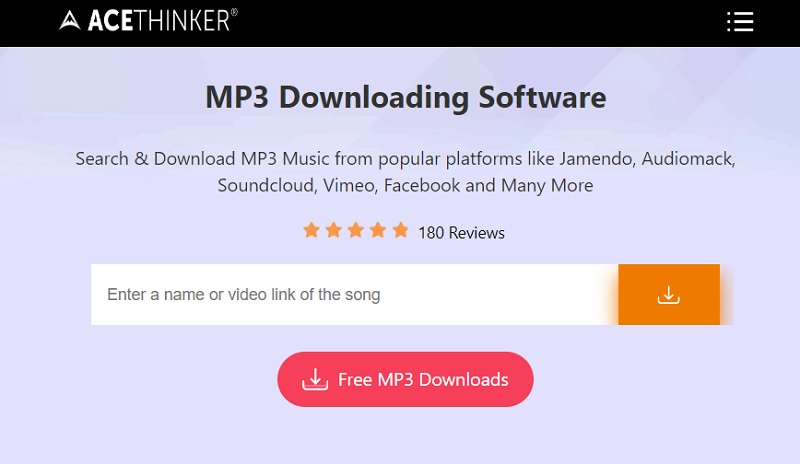 acethinker mp3Juice downloader as youtube to mp3 converter mac