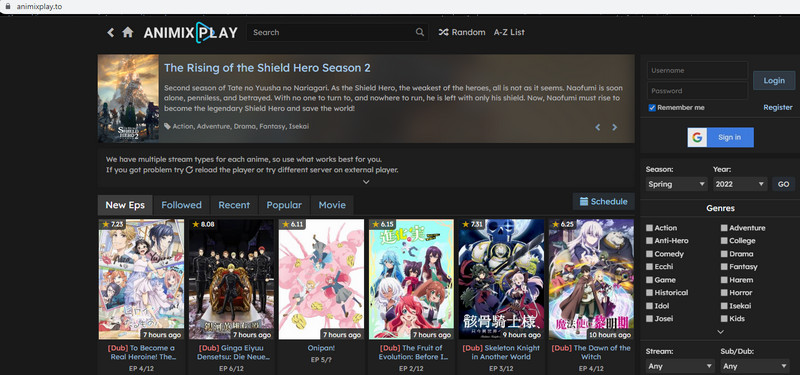 animixplay select anime film