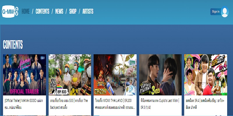 ver drama tailandés en línea con gmmtv