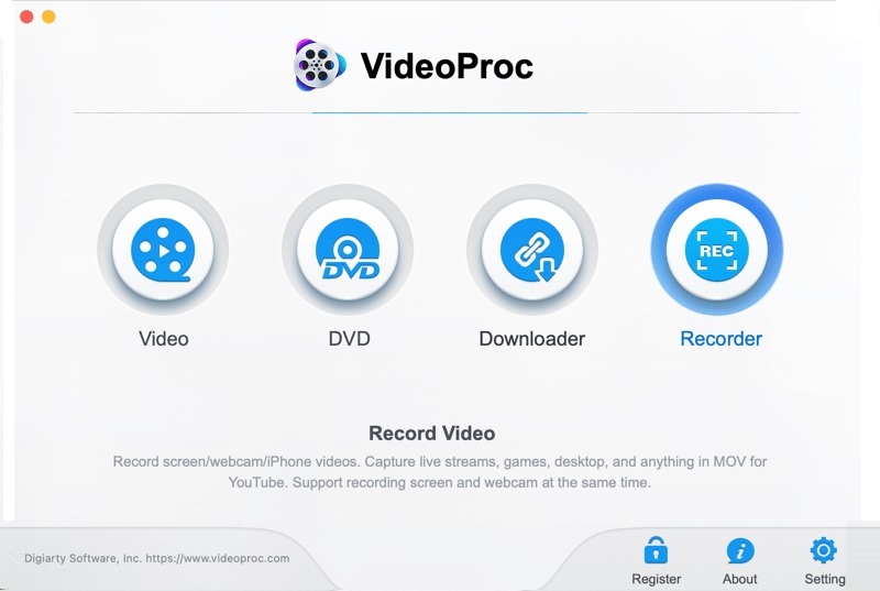 videoproc como convertidor de youtube a mp4 mac