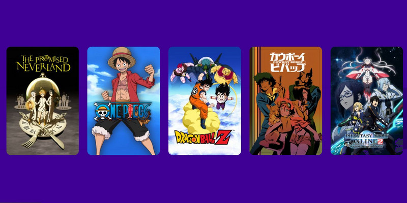funimation home page