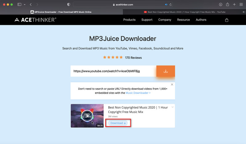 download mp3 using mp3juice downloader
