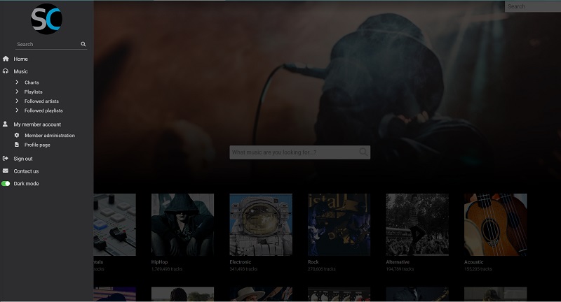 descargador de música gratis para Windows 10 con soundclick