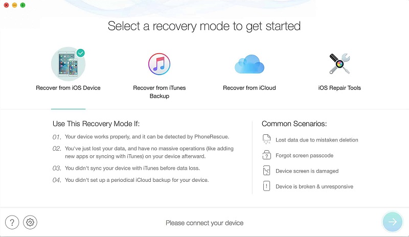 imobie phonerescue as an iphone photo recovery software