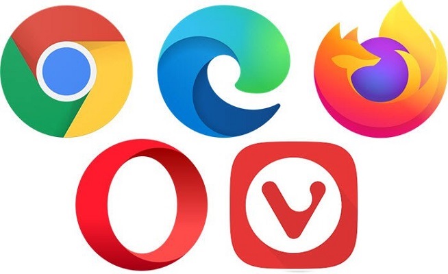 different browsers