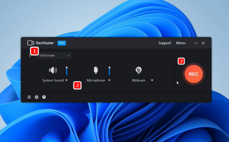 grabar pantalla mac con audio usando recmaster