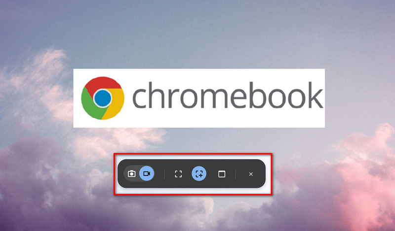 record screen on chromebook without app