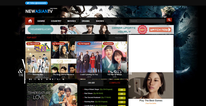 new asian tv site