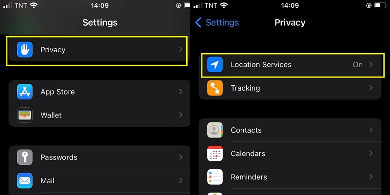 disable location services to prevent iphone using too much data