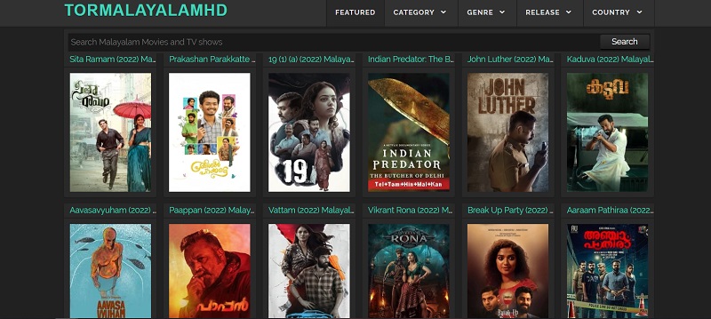 ver películas malayalam en línea con tormalayalam