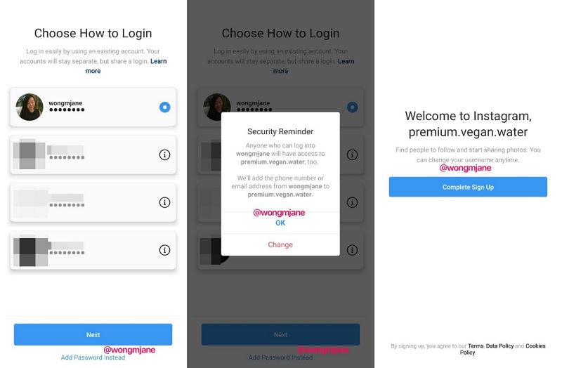 relogin your instagram account