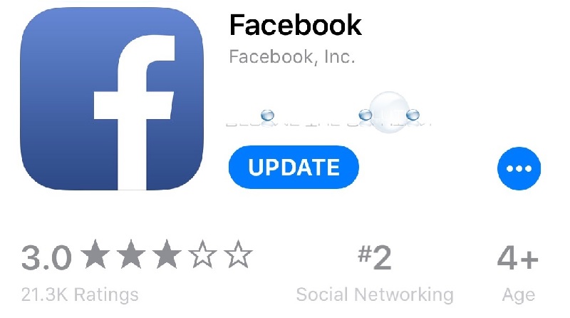 reinstall facebook app on iphone