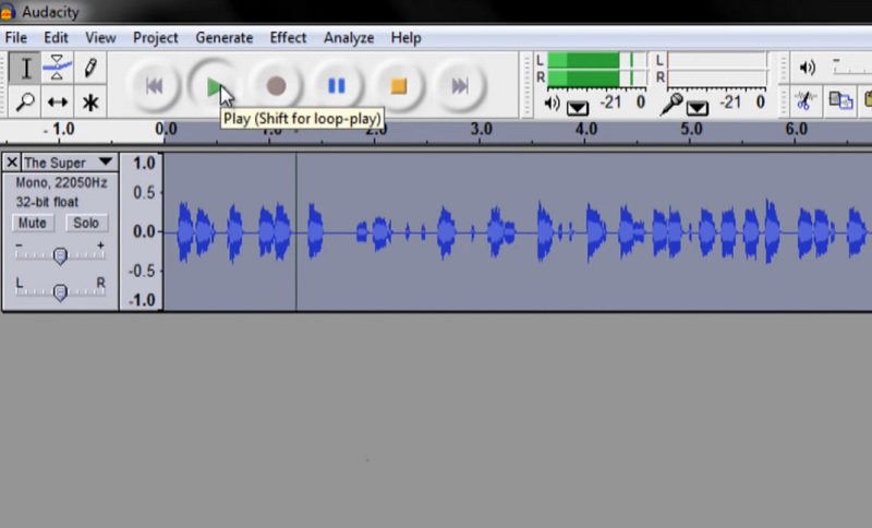 audacity as mp3 volume booster