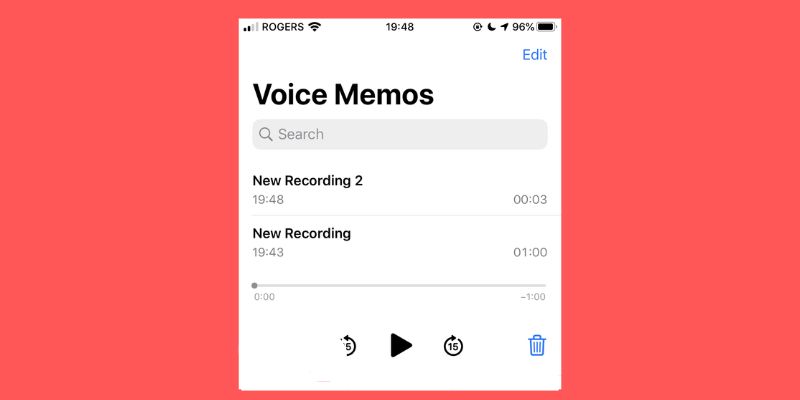where do saved audio messages go voice memo