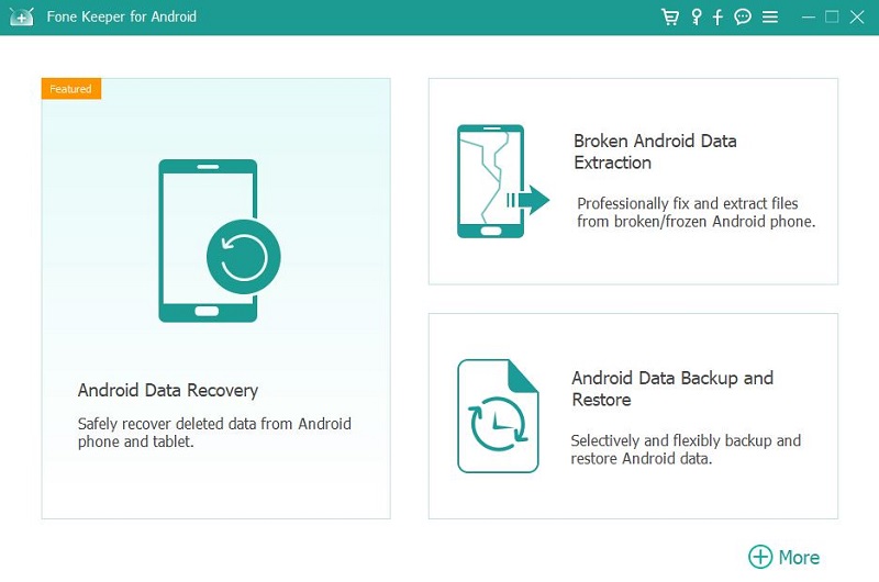 acethinker android data recovery download and install the software
