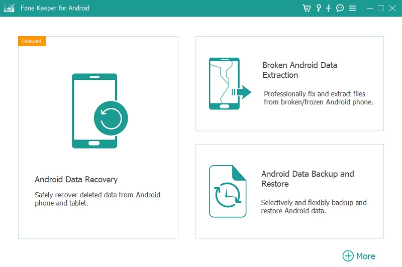 acethinker android data recovery download and install the software