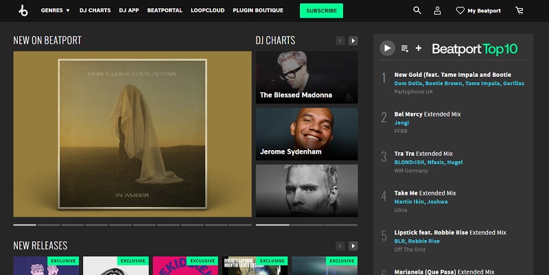 buy music online with beatport