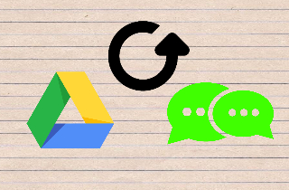 función restaurar sms desde google drive en android