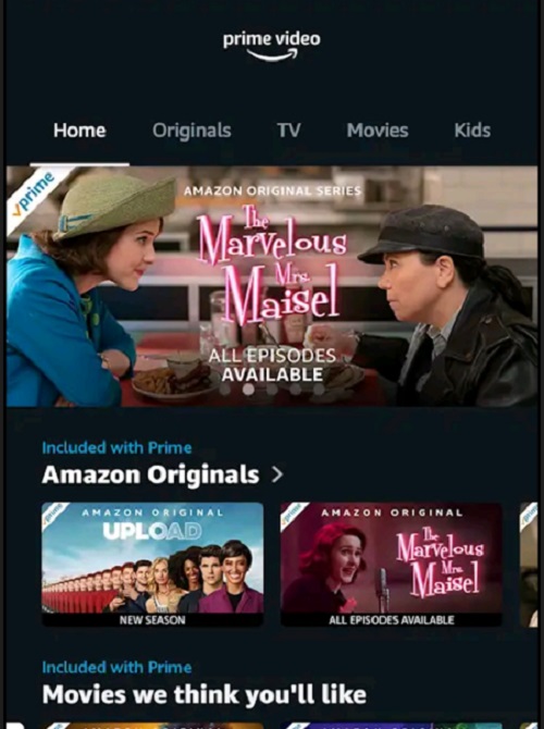 primevideo as free movie download sites for mobile