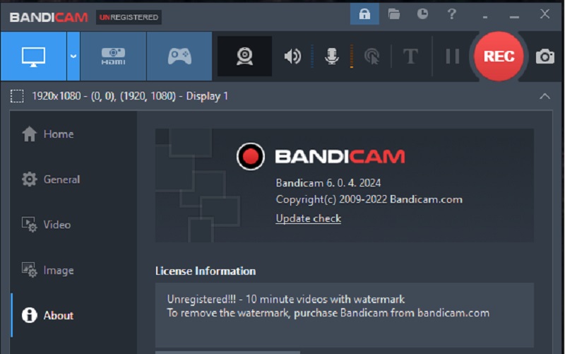 bandicam as game screen recorder