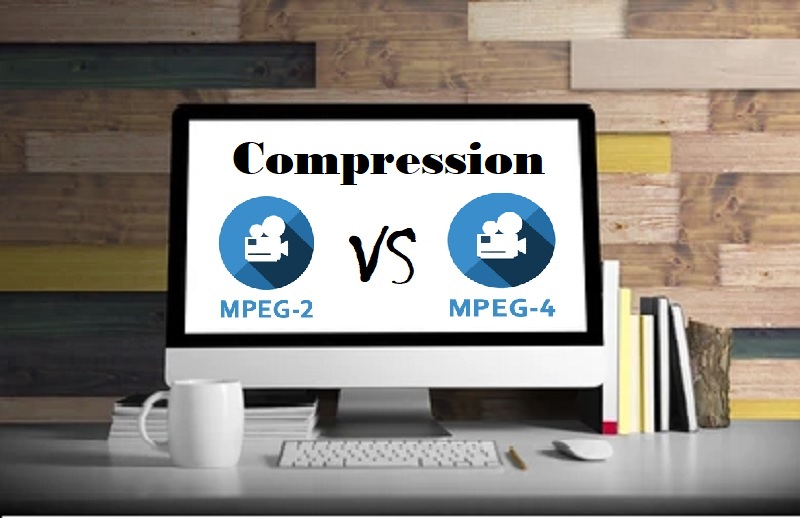 Compresión mpeg2 frente a mpeg4