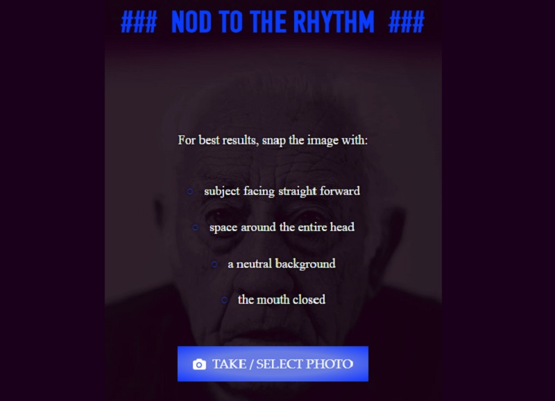 nod to the rhythm main interface