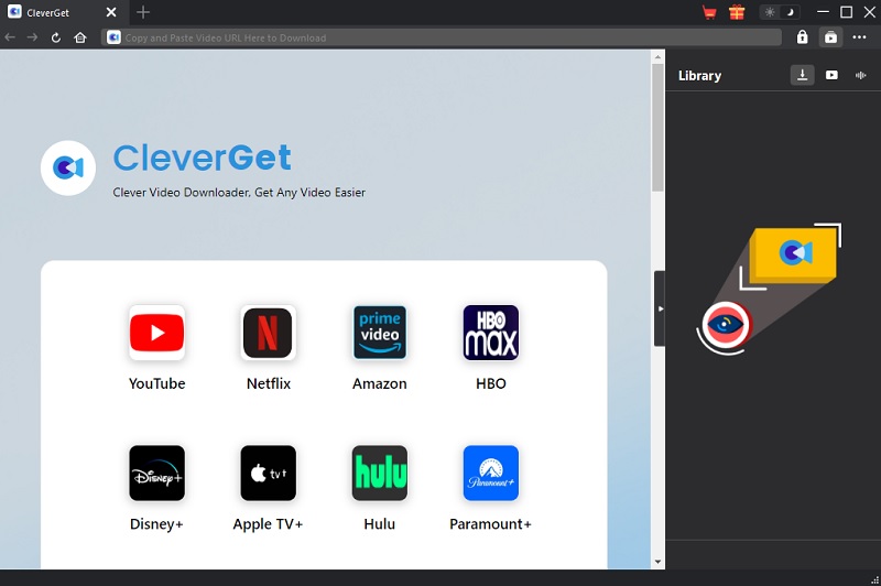 cleverget amazon downloader main interface