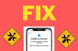 iphone unable to activate